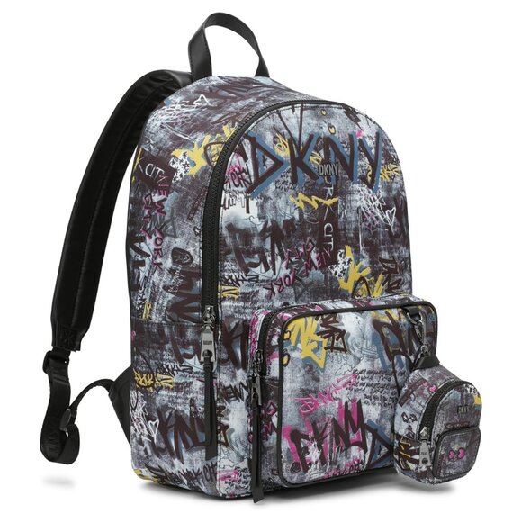 DKNY Bodhi Graffiti Backpack main image 5